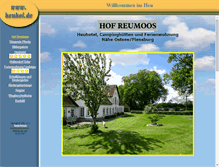 Tablet Screenshot of heuhof.de
